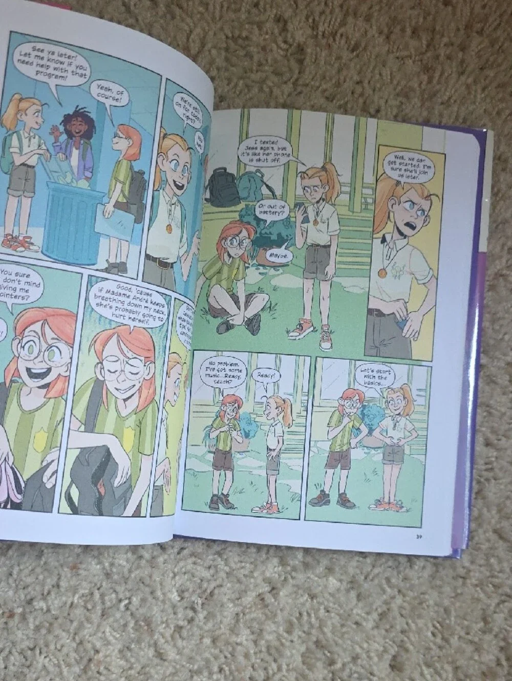 Sweet Valley Twins Graphic Novel Set of 2 Hardcover Books